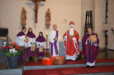 Der heilige Nikolaus in "Heilig Kreuz" Zierenberg